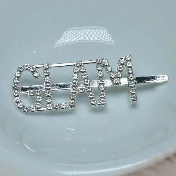 Text Hair pin - Picture 1 of 3